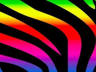 Rainbow Zebra Print Wallpaper To Your Cell Phone