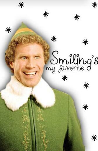 Buddy The Elf Wallpaper Smile Art Print