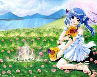 Girl In Nature Wallpaper Anime Forums News More