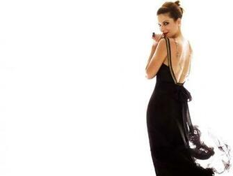 Sandra Bullock Black Dress Wallpaper