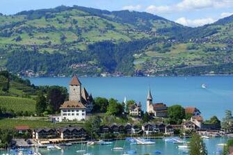 Switzerland Interlaken HD Wallpaper Background Image
