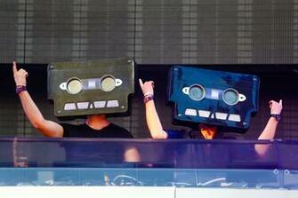 Cazzette With MasksHD Wallpaper Picture Ultra Music Fest Wmc Miami