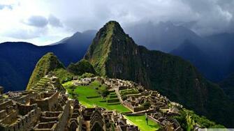 Machu Picchu 4k HD Desktop Wallpaper For Ultra Tv Wide
