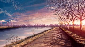 Anime Scenery HD Wallpaper Id