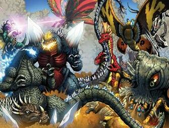 Godzilla Rulers Of Earth Computer Wallpaper Desktop Background