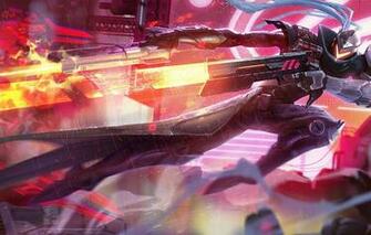 Wallpaper League Of Legends Lol Skin Splash Art Lucian Image