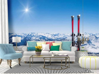 Amazon Kanworse Winter Holiday Landscape Snowy Mountains And