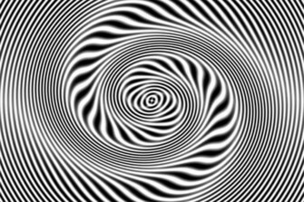 Hypnotic Spiral Background Zebra Blanco Y Negro Wallpaper
