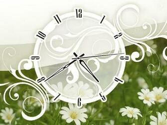 7art Warm Nature Clock Screensaver Treat Yourself To
