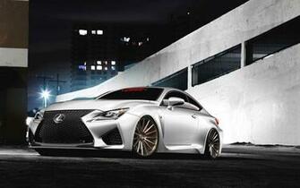 Wallpaper Lexus Rc F White Car Front HD Picture Image