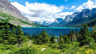 Blue Mountain Wallpaper Lake