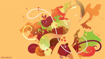 Applejack Silhouette Wall By Spacekitty