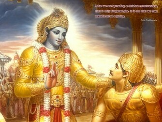 Bhagavad Gita Hindu Wallpaper