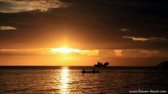 Beach Sunset Wallpaper Desktop Weddingdressin