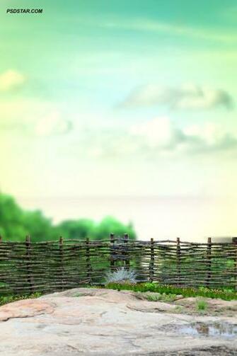 New Natural Background For Photo Editing Blur Background