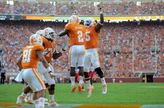 Aug Knoxville Tn Usa Tennessee Volunteers Wide Receiver