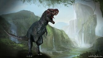 Tyrannosaurus Rex The Largest And Strongest Of All Competitors He