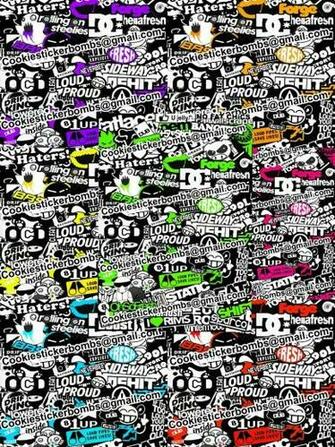 Jdm Sticker Bomb Wallpaper By