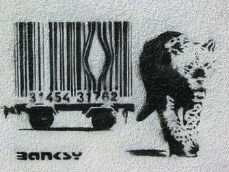 Graffiti Banksy Wallpaper