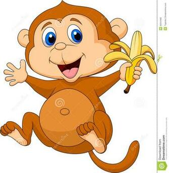 Monkey Cartoons Clip Art