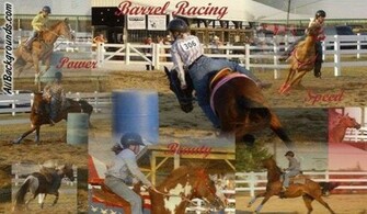 Barrel Racing Background Myspace