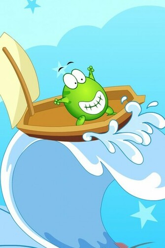 Cute Cartoon Frog Wallpaper Mung Bean
