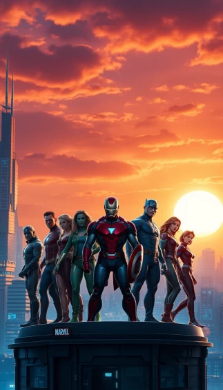 Marvel HD Android Phone Wallpaper