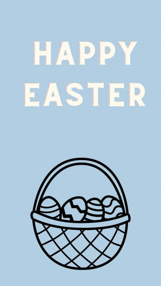 Celebrate Easter With An Overflowing Basket Of Treats Wallpaper