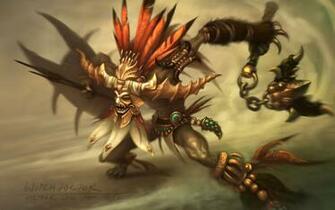 Wallpaper Diablo Character