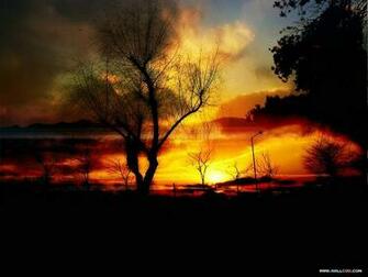 Beautiful Korea Sunrise Sunset From The Mountain Glow