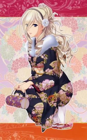 Valkyrie Romanze Celia In Kimono Minitokyo