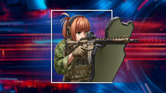 Picture In Anime Girls With Guns Police Swat Military
