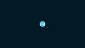 Space Art Digital Planet Minimalism Earth Simple