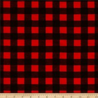 Red And Black Plaid Background Buffalo