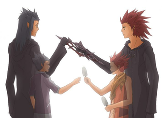 Riku114 Image Saix And Axel HD Wallpaper Background Lea