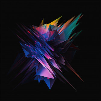 Glass Abstract Sharp Shapes 5k iPad Pro Wallpaper