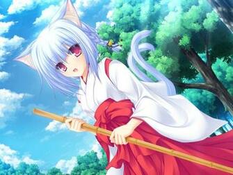 Cute Neko Hina Kyriuu Wallpaper