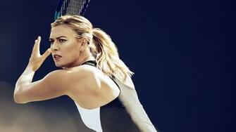 Maria Sharapova Player Tennis Women HD Wallpaper Background