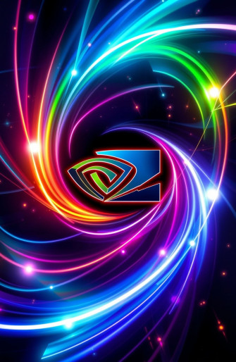 Nvidia Logo Rgb Wallpaper