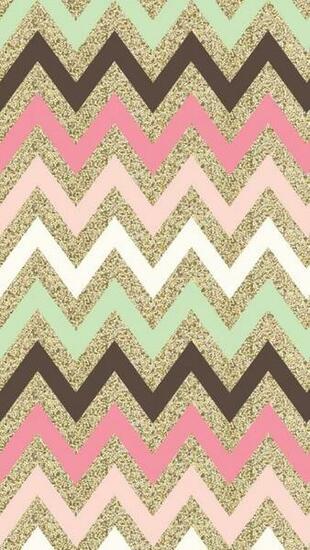 Glitter Chevron iPhone Wallpaper I P H O N E W A L R