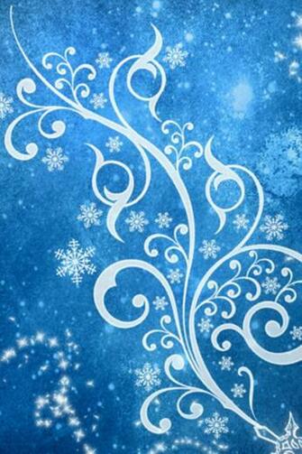Blue Winter iPhone Wallpaper HD