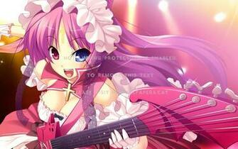 Chuno Churam Blue Eye Purple Hair Long Red