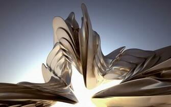 Beige Blue 3d Wallpaper Background