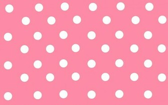 Cute Polka Dot Pink Wallpaper Background