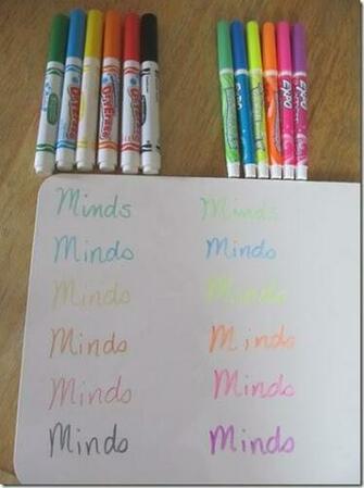 Yellow Dry Erase Marker Regular
