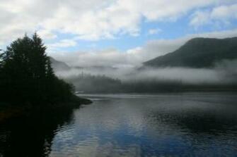 Foggy Morning In Ketchikan Alaska Oc X Wallpaper