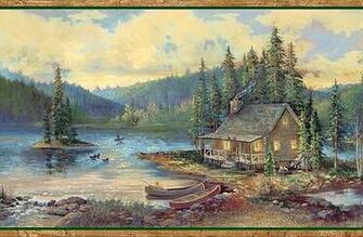 Echo Lake Wallpaper Border Inc
