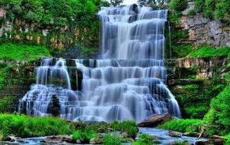Waterfalls Rivers Wallpaper Nature HD Car Pictures