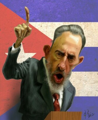 Fidel Castro By Studiocandia