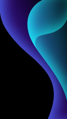 Oled Optimized Fold Wallpaper For iPhone